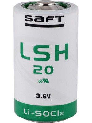 Skygo Saft Lsh 20 3.6V D Size Lithium Pil (Li-Socı2)