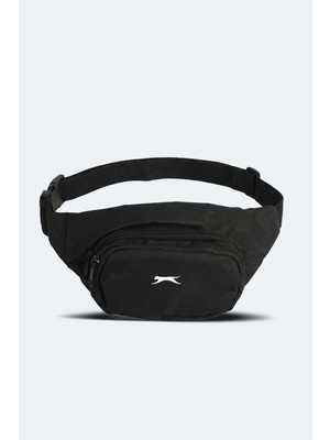 Slazenger Gavea Unisex  Siyah Bel Çantası