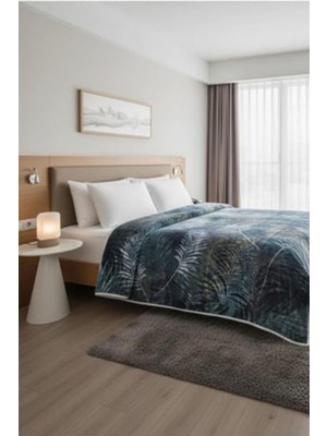 Özdilek Prime Çift Kişilik Golden Palm Battaniye