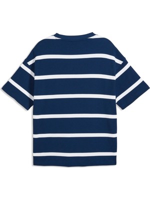 Puma Erkek  Puma Select Essentials Waffle Tee Lacivert Erkek T-Shirt