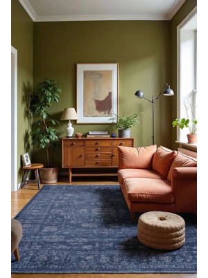 Naar Etro 2702 Oxford Blue Salon Halısı