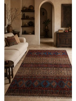 Naar Shb Afgan Orjin El Dokuma Yün Halı 173X245
