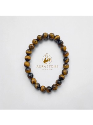 Aura Stone Aurastone Kaplangözü 8mm Doğaltaş Bileklik