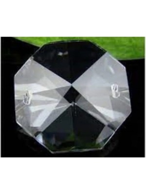 St. Morritz 14 mm Şeffaf Octagon Işlenmiş Avize Taşı 30 Adet