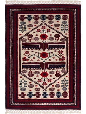 Naar Yağcıbedir 64008 El Dokuma Yün Halı 170X235 - Kırmızı