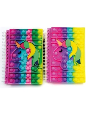Ttt Unicorn Tasarımlı Pop-It Defter