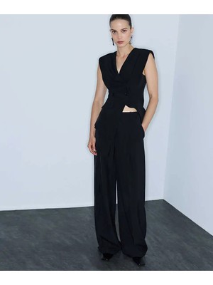 İpekyol Yün Içerikli Wide Leg Pantolon IW6260003134001