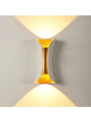 St. Morritz 10 Watt Günışığı Ledli Dış Mekan, Bahçe, Balkon, Teras, Kamelya, Veranda Apliği, Dekoratif LED Aplik