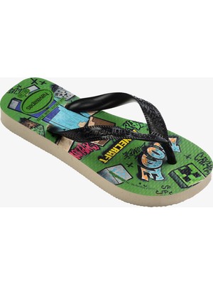 Havaianas Top Minecraft Çocuk Yeşil Terlik