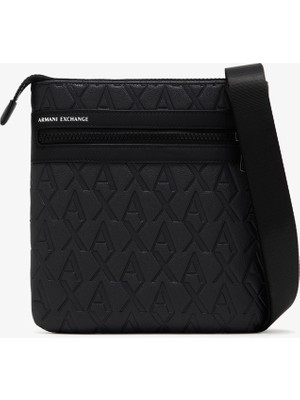 Armani Exchange Erkek Siyah Reporter Çanta