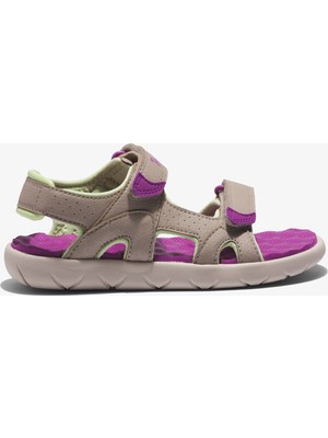 Timberland Backstrap Çocuk Krem Sandalet