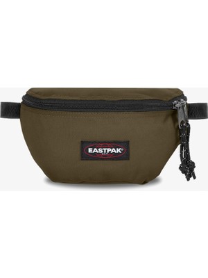 Eastpak Springer Unisex Yeşil Bel Çantası Standart Beden Ergonomik Tasarım ve Şık Görünüm