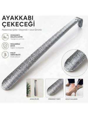 İpekbazaar Premium Paslanmaz Çelik Ayakkabı Çekeceği