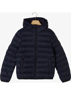 Tommy Hilfiger Lightweight Çocuk Mavi Mont