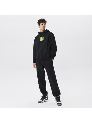 Huf Essentials Box Logo Erkek Siyah Hoodie
