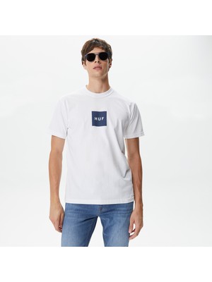 Huf Set Box Erkek Beyaz T-Shirt