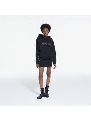 The Kooples Logomania Kadın Siyah Hoodie