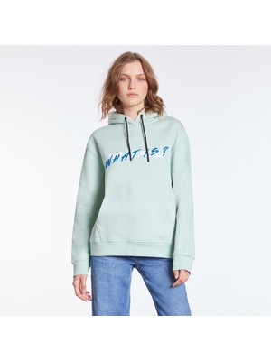 The Kooples Classic Kadın Yeşil Sweatshirt