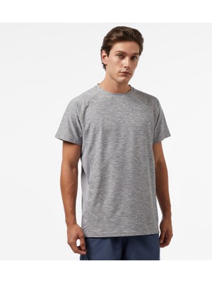 Trespass Cooper Dlx Active Erkek Gri Antrenman T-Shirt