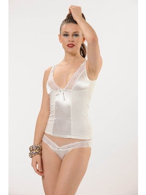 Beruflic Beyaz Atlet Külot Takım - 3008 Under Moda