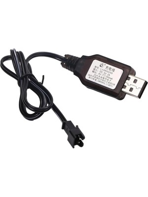 Çerçici Sertec 6V Nı-Cd / Nı-Mh Oyuncak Bataryası USB Şarj Kablosu Crc