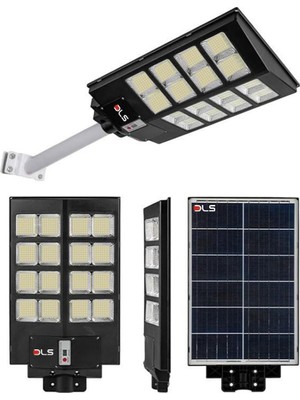 Ayrex 800W Güneş Enerjili Solar Sokak Lambası Hareket Sensörlü Profesyonel LED Bahçe Aydınlat