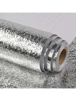 Ttt 5 Metre Alüminyum Folyo Yapışkanlı Mutfak Koruyucu
