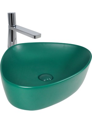 Paluci Doğa Multi Dark Green Çanak Lavabo