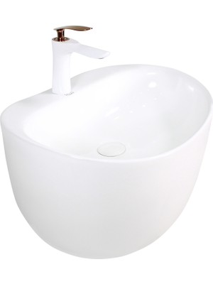 Paluci Rosita White Monoblock Lavabo