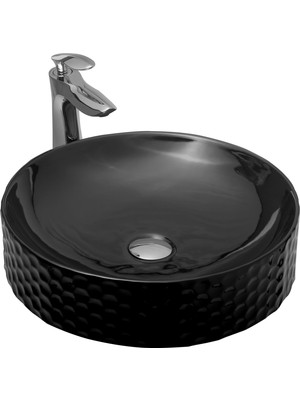 Paluci Paula Black Çanak Lavabo