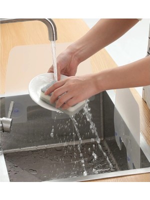 Ttt Lavabo ve Ocak Sıçrama Önleyici Vantuzlu Kalkan