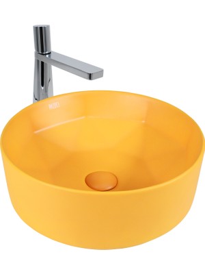 Paluci Diamond Plus Matt Light Orange Çanak Lavabo