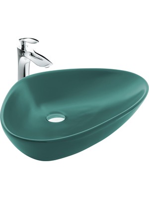 Paluci Doğa Green Matt Çanak Lavabo