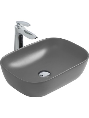 Paluci  Jasmine Dark Gray Çanak Lavabo