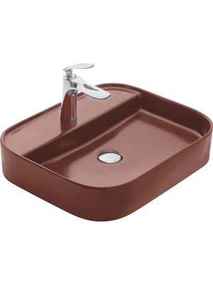 Paluci  Anka Dark Vizon Çanak Lavabo