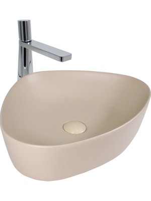 Paluci Doğa Multi Matt Light Latte Çanak Lavabo