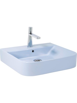 Paluci Mia Matt Baby Blue Çanak Lavabo