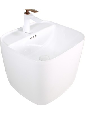 Paluci Ruby White Monoblock Lavabo