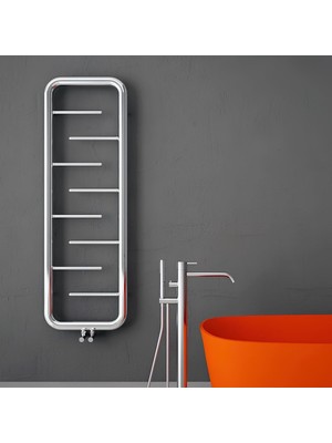 Ayrex Carisa Aren Paslanmaz Çelik Havlupan Modern Tasarım Ayna Polisaj 150 x 50 cm