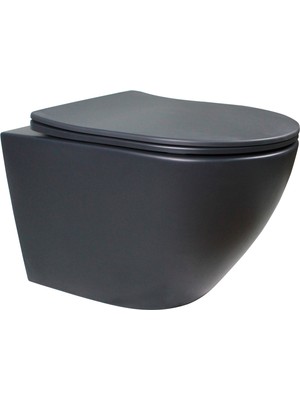 Paluci Fiorella Matt Dark Gray Klozet