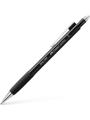 Ayrex Grip 1345/47 Versatil Kalem, 0.7 Mm, Siyah, Ergonomik Tutuş, Yaylı Uç, Uzun Silgi, Modern T