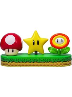 Ayrex Paladone Süper Mario Simge Işığı - Resmi Lisanslı Mario Brothers Serbest Daimi Masa Lamb