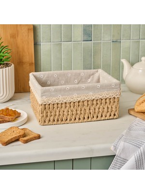 Emsan Olive Ekmek Sepeti 26 cm Bej