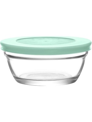 Ayrex Master Cam Saklama Kabı 4'lü Küçük Boy 250 ml Karışık Renkli Yuvarlak Renkli Plastik K