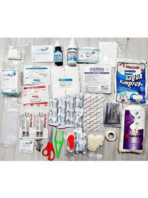 Ayrex Ilk Yardım Içeriği Ecza Dolabı Yedek Içeriği Lüx Içerikli- Phl