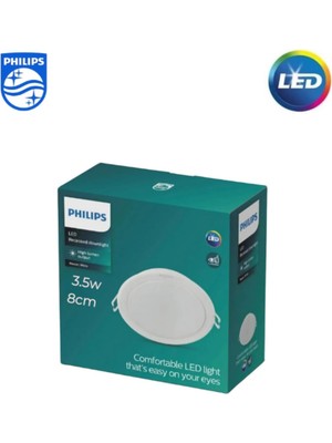 Ayrex 59441 Meson Gömme Spot 8cm 3.5W 3000K Sarı Işık