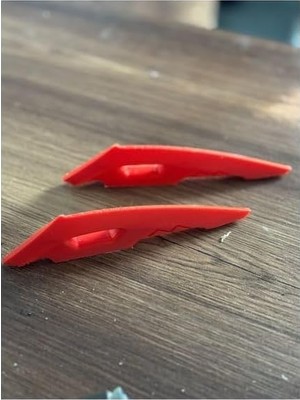 Ayrex Motosiklet Sabit Rüzgar Kanadı (18,2 Cm)