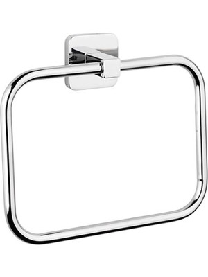 Ayrex Tema Kare Serisi Kare Havluluk Banyo Havlu Askısı Paslanmaz