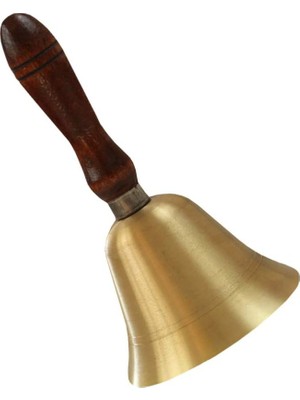 Ayrex Gadpiparty Christams Noel Baba El Çanları Altın Servis Zili Noel Akşam Yemeği Çanları A