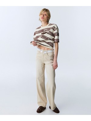 Twist Kontrast Bel Jean Pantolon TW6260018027003